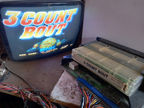 3 Count Bout Neo Geo Mvs Pcb