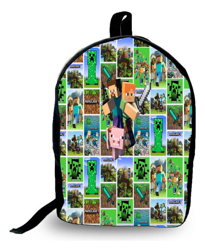 Mochila Infantil Costa Personagem Minecraft  