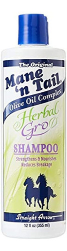 Champú Herbal Gro, 12 Onzas