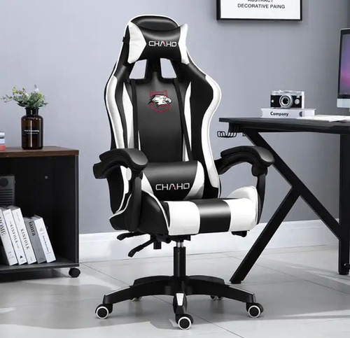 Silla Gamer Playstation Xbox Gaming Pc Sillon Oficina Blanca