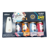 Difusor Aromatizante Glade Automático 4 Repuestos + Difusor