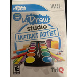 U Draw Instant Artist Juego Wii Para Dibujar Y Colorear