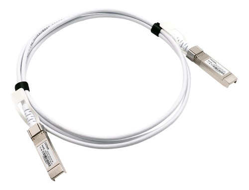 [color Blanco] 25gbe Sfp28 Dac Twinax Cable, 6.6 Ft 25gbase-