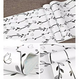 Papel Mural Pvc Mariposas Y Flores Pack 5 Rollos