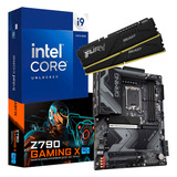 Kit Intel Core I9 14900kf  +  Gigabyte Z790 Gaming X + 32gb