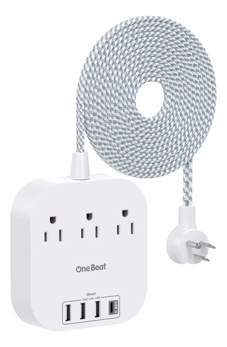 Regleta De Alimentación 3 Usb A / 1 C / 3 Saldias Ca /450cm