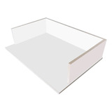 Suporte Microondas Nicho Forno Prateleira Branco Mdf