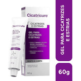 Cicatricure Gel Para Cicatrizes E Estrias 60g 