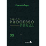 Curso De Processo Penal - 30ª Edição 2023 -