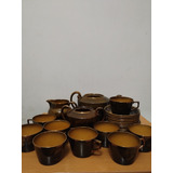 Juego Inglés De Café Royal Vistas Ware  38 Piezas