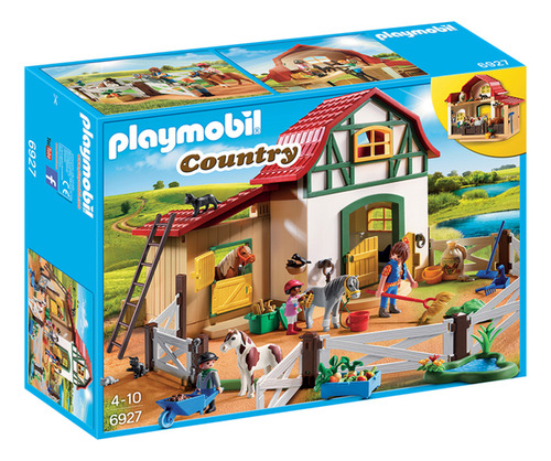 Playmobil Granja De Ponis Country 6927