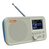 Radio Digital Portátil Am Fm, Recargable, Tf Usb, Temporizad