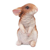 Figura Decorativa De Conejo De Pascua Para El Hogar