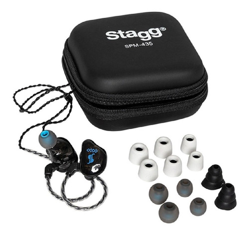 Auriculares In Ear Stagg Spm435 4 Vias Monitoreo Intraural