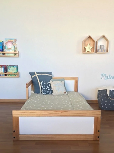 Cama Infantil Paraiso - Estilo Montessori - Modelo Bowie