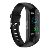 Reloj Pulsera Inteligente Bluetooth Anti Agua Notificación Color De La Caja Negro