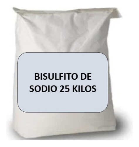 Bisulfito De Sodio 25 Kilos