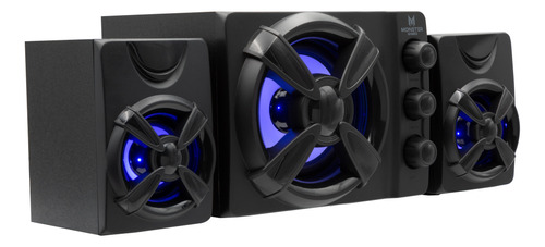 Parlante Subwoofer Monster Games Blowout 2.1 Led - Revogames