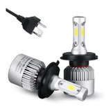 Par Bombillos Led 16000 Lm H4 Tres Caras, Moto Y Carro