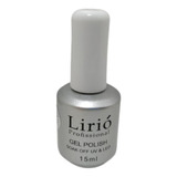 Esmalte Em Gel Uv Led Lirió 15ml Cor Prata Envio Imediato