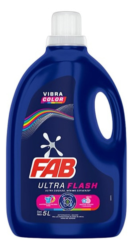 Fab Liquido Ultracolor 5 Litros - L a $9881