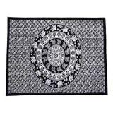 Mandala Grande Cubrecama Manta Hindu Tapiz  Deco - India -