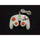 Control Wii Wired Fight Pad Blanco Yoshi