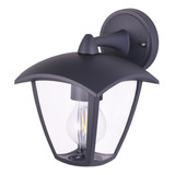 Arbotante Exterior Tipo Farol Moderno Suspendido Gris Calux