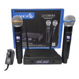 Microfones Lyco Duplo Uh08-mm Digital ( Anatel )