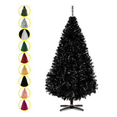 Arbol Pino Navidad 190 Naviplastic Colores Monarca Verde Color Negro | Meses sin interés
