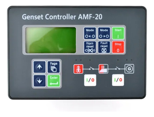 Controlador Lcd Genset Amf20 Para Grupos Electrogenos