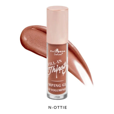 Labial Gloss Voluminizador Italia Deluxe Fill In Thirsty Coral Oscuro | MercadoLibre