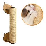 Arranhador Brinquedo Para Gato De Parede Vertical Com Sisal