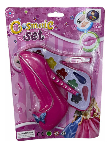 Buen Estuche De Maquillaje Para Niñas En Forma De Zapatilla