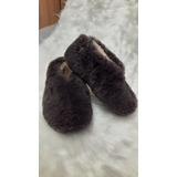 Pantufa Lã De Ovelha Masculina E Feminina