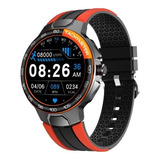 Reloj Inteligente Smartwatch E15 Mecánico Y Deportivo Color De La Caja Naranja Color De La Correa Naranja