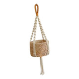 Colgador De Plantas Macrame Boho Cesta De Maceta Colgante