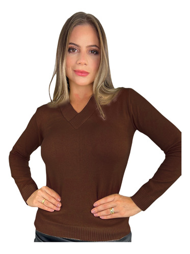 Blusa De Frio Feminina Manga Longa Atacado Outono Inverno 