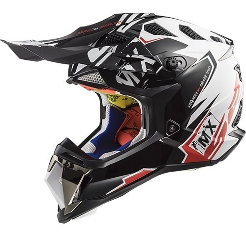 Casco Cross Ls2 Mx 470 Subverter Linea 2018 Competicion Md!