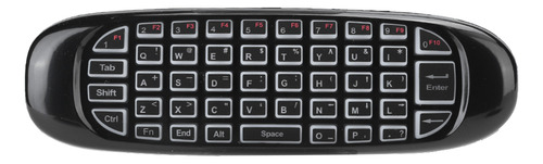 Teclado Air Mouse Mini Inalámbrico C120 De 2,4 G Con Teclado