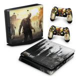 Skin Para Ps4 Slim Adesivo - Modelo 073