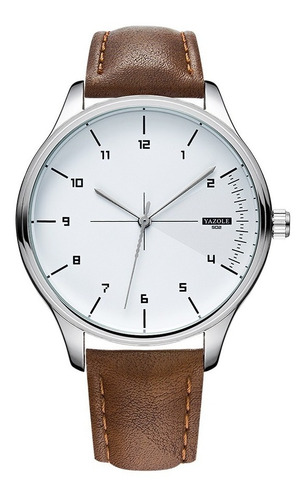 Reloj Para Hombre  De Numero Casual Fashion Blanco Bx