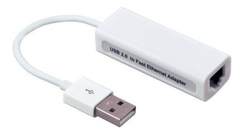 Adaptador Tarjeta De Red Lan Rj45 Fast Ethernet Usb 2.0