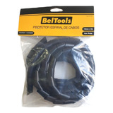 Protetor De Cabos Espiral 18mm X 2 Metros Preto Beltools