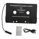 Adaptador De Cassette Bluetooth A Auxiliar Con Batería