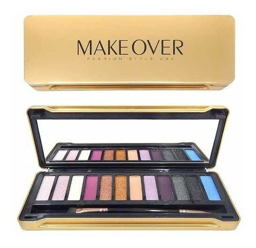 Makeover Paleta De Sombras Para Maquillaje De Ojos Jes-317