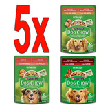 Dog Chow Ração Preço Atacado Kit 15 Sachês Vários Sabores 