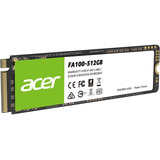 Unidad De Estado Solido Ssd M.2 512gb Acer Fa100 Pcie Nvme Color Negro