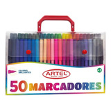 Artel 50 Marcadores Lapices Scripto Plumones