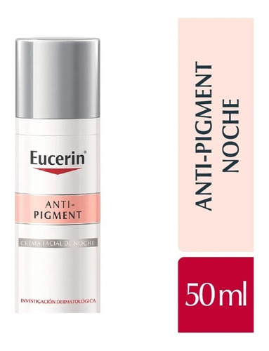 Crema Facial Antimanchas Eucerin Anti Pigment Noche X 50 Ml